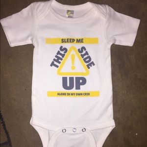3-6 Month Baby funny onesie